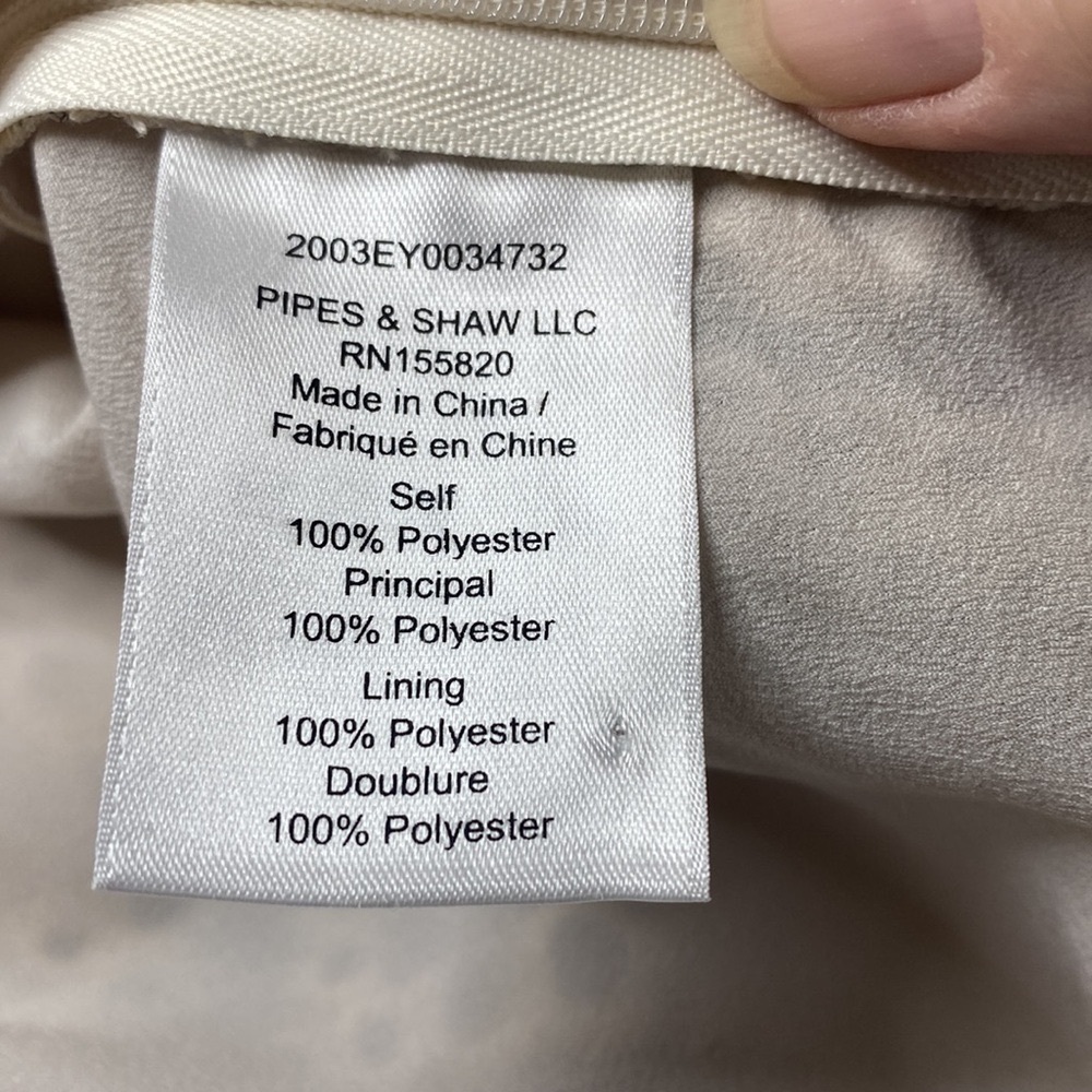 VERONICA BEARD Maryam Cream Multi Eyelet Chiffon Top Size 2 - Picture 9 of 9